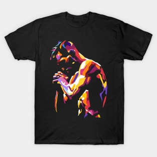 Gym Motivation Pop Art T-Shirt